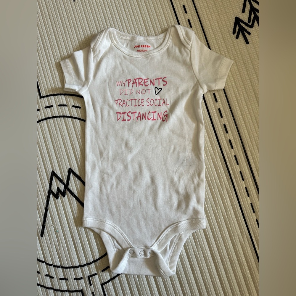 Brand New Custom Made 6-12 Month Onesie